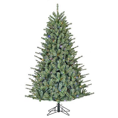 Kurt Adler 7-ft. Pre-Lit Dual Color Cashmere Artificial Christmas Tree