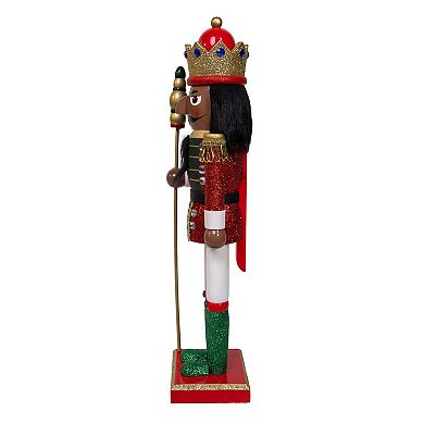 Kurt Adler 15-Inch Nutcracker King Figurine Table Decor