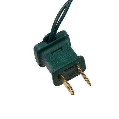 Kurt Adler 15-Light Triple Candle Extended Light Set with Ivory Candle Shaft & Amber Bulbs