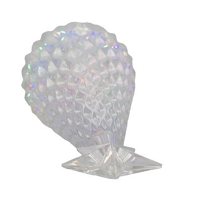 Kurt Adler 13.6-Inch Color Changing Water Globe Christmas Tree Table Decor