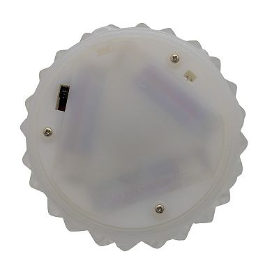 Kurt Adler 13.6-Inch Color Changing Water Globe Christmas Tree Table Decor