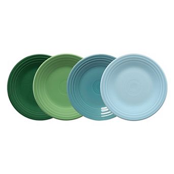 Fiesta Set of 4 Classic Rim 9-Inch Luncheon Plates
