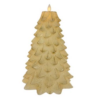 Kurt Adler 9-Inch Battery Operated LED Flicker Christmas Tree Candle