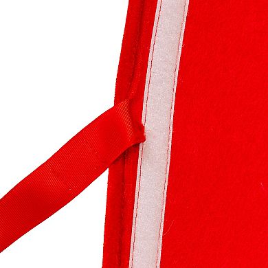 Kurt Adler 24-Inch Quilted Red Velvet Christmas Tree Skirt