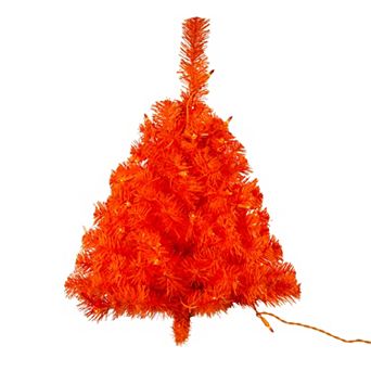 Kurt Adler 24-Inch Pre-Lit Incandescent Wall Tree Wall Decor