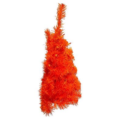Kurt Adler 24-Inch Pre-Lit Incandescent Wall Tree Wall Decor