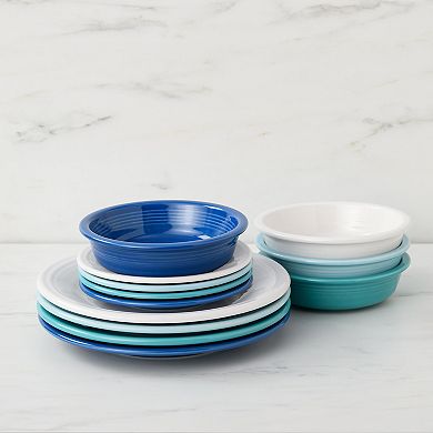 Fiesta Set of 4 Classic Rim 7.25-inch Salad Plates
