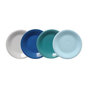 Fiesta Set of 4 Classic Rim 7.25-inch Salad Plates