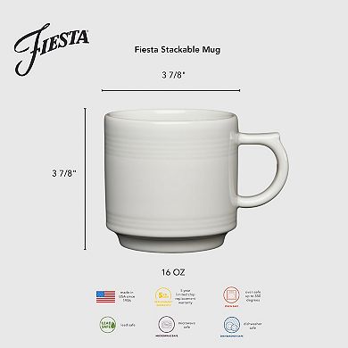 Fiesta 4-pc. Stackable Mug Set