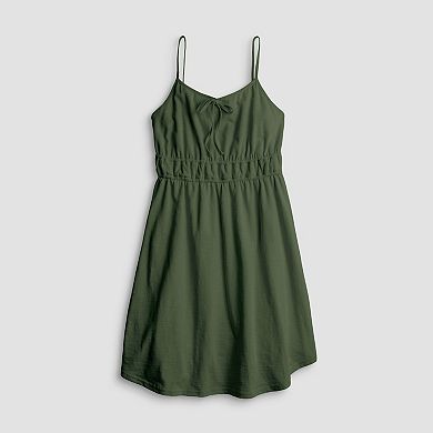 Juniors' SO Ruched Waist Knit Sundress