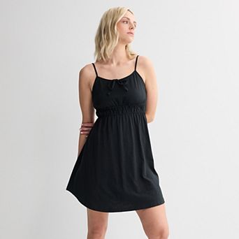 Juniors' SO® Ruched Waist Knit Sundress