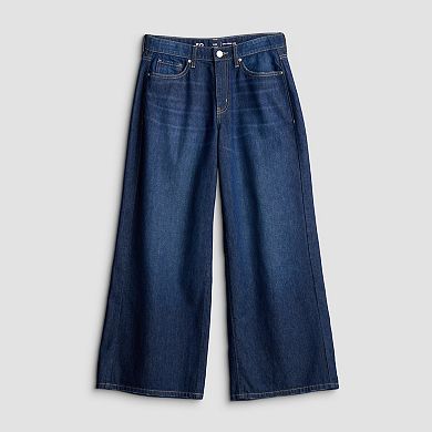 Juniors' SO® Low Rise Ultra Wide Leg Jeans