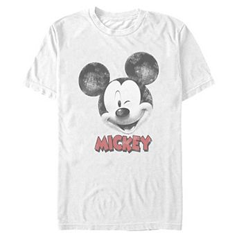 Men's Disney's Mickey Mouse Winking Graphic Tee