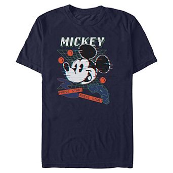 Men's Disney's Mickey Mouse Press Start Graphic Tee
