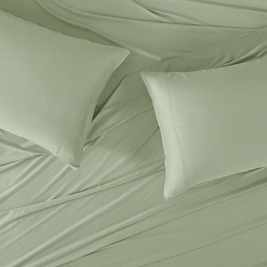 Brooklyn Loom 100% Rayon from Bamboo Sheet Set with Pillowcases