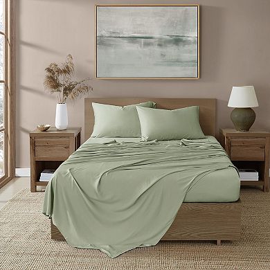 Brooklyn Loom 100% Rayon from Bamboo Sheet Set with Pillowcases