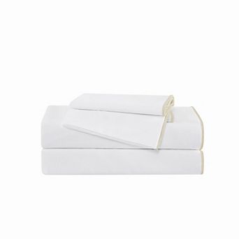 Brooklyn Loom Merrowed Edge Sheet Set with Pillowcases