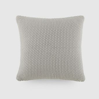 Seed Stich Knit Decor Throw Pillow
