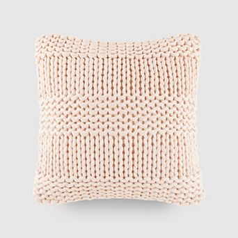 Chunky Knit Decor Throw Pillow