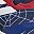 Dark Blue White Ruby