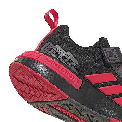 adidas x Minecraft Pro Little Kid Boys Elastic Lace & Hook Shoes