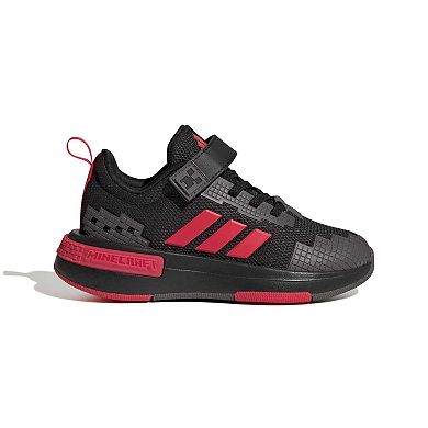 adidas x Minecraft Pro Little Kid Boys Elastic Lace & Hook Shoes