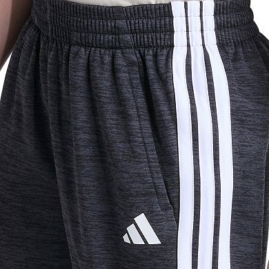Boys 8-20 adidas Elastic Waistband Training Fleece 3-Stripes Pants