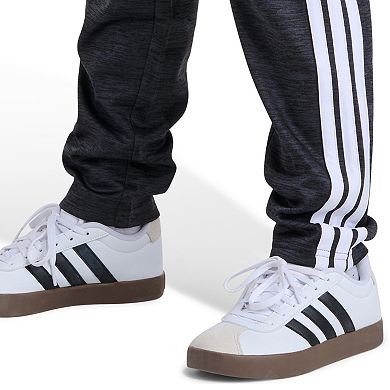 Boys 8-20 adidas Elastic Waistband Training Fleece 3-Stripes Pants