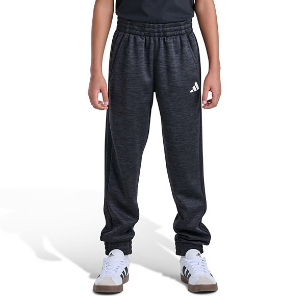 Boys 8-20 adidas Training Essential 3-Stripe Fleece Jogger Pants