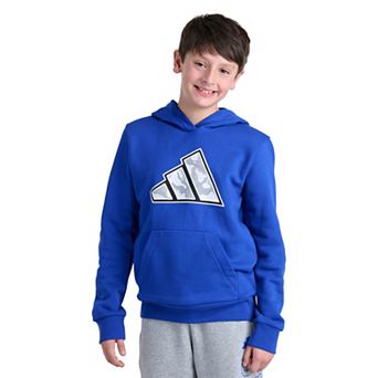 Boys 8-20 adidas Graphic Fleece Hooded Pullover in Regular & Plus Size