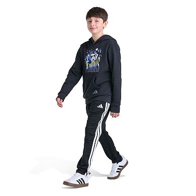 Boys 8-20 adidas Graphic Long Sleeve Fleece Hooded Pullover