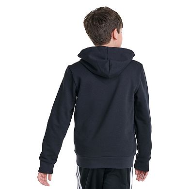 Boys 8-20 adidas Graphic Long Sleeve Fleece Hooded Pullover