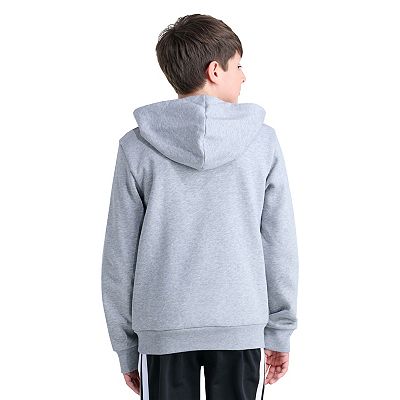 Boys 8-20 adidas Long Sleeve Graphic Fleece Hooded Pullover in
