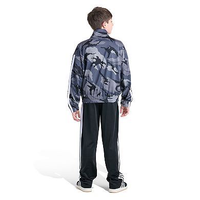 Boys 8-20 adidas 2-Piece Long Sleeve Camo Jacket & Pant Set