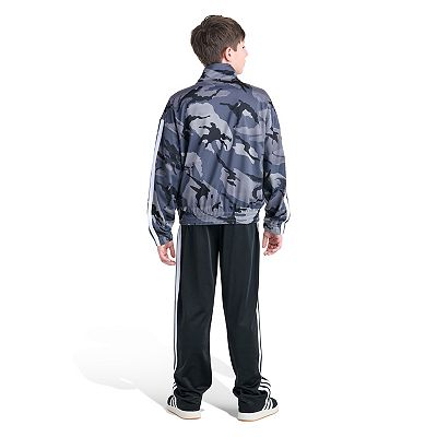 Boys 8-20 adidas 2-Piece Long Sleeve Camo Jacket & Pant Set