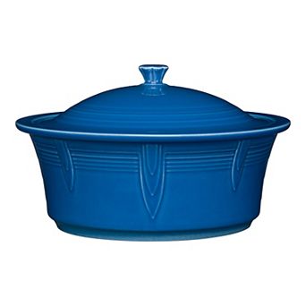 Fiesta Large 10-Inch Round Covered Casserole Dish
