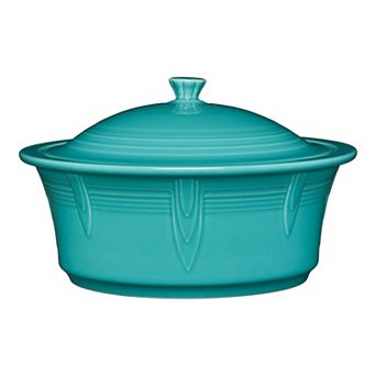 Fiesta Large 10-Inch Round Covered Casserole Dish