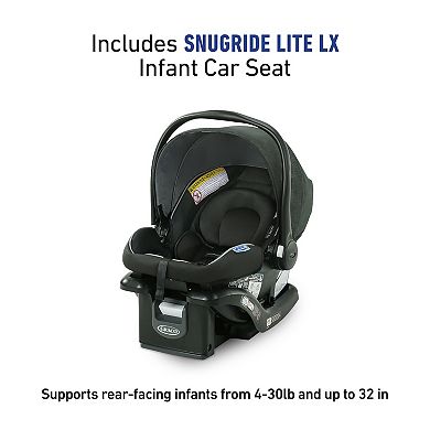 Graco® Modes 3 Lite DLX Travel System with SnugRide Lite LX Infant Car Seat