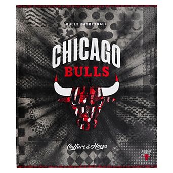 Two Hype Chicago Bulls Fleece Throw Blanket