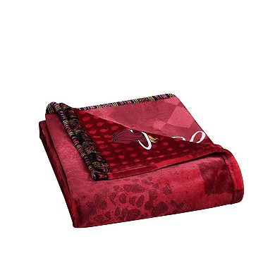 Two Hype Miami Heat Fleece Throw Blanket