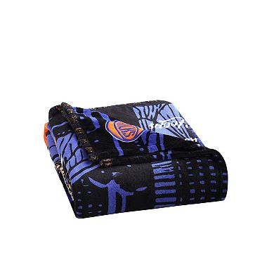 Two Hype New York Knicks Fleece Throw Blanket