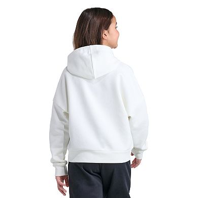 Girls 7-16 adidas Long Sleeve Graphic Fleece Hooded Pullover