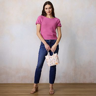 Women's LC Lauren Conrad Raglan Sweater T-Shirt