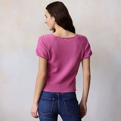 Women's LC Lauren Conrad Raglan Sweater T-Shirt