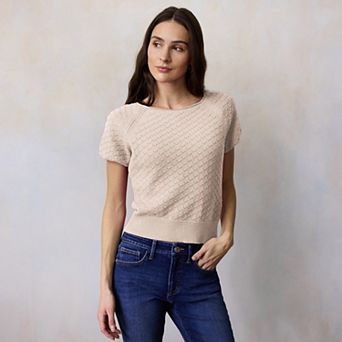 Women's LC Lauren Conrad Raglan Sweater T-Shirt