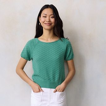 Women's LC Lauren Conrad Raglan Sweater T-Shirt