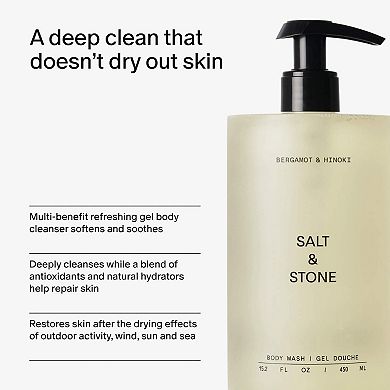 Bergamot & Hinoki Refillable Body Wash with Niacinamide + Probiotic