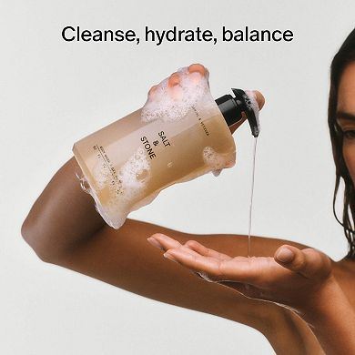 Saffron & Cedar Body Wash with Niacinamide + Probiotics