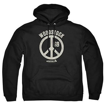 Big & Tall Woodstock Peace Graphic Pullover Hoodie