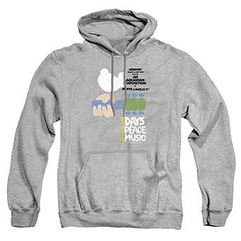 Big & Tall Woodstock 3 Days Peace Graphic Pullover Hoodie